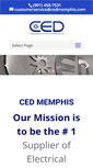 Mobile Screenshot of cedmemphis.com